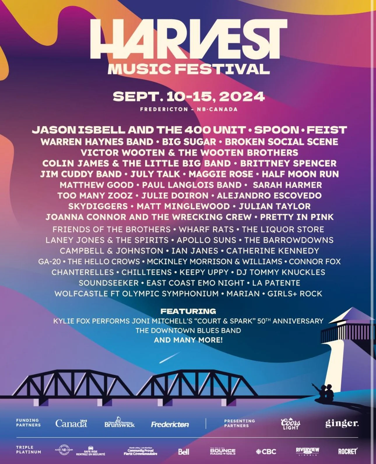 Harvest Music Festival announces 2024 lineup — The Boom at Noon